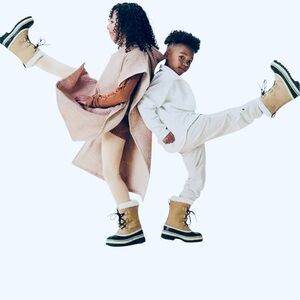 SOREL CARIBOU YOUTH WATERPROOF BOOTS